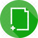 Dokument Datei Hinzufugen Symbol