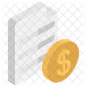 Dokument dollar  Symbol