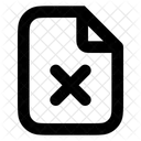 Dokument Entfernen Dokument Loschen Datei Loschen Icon