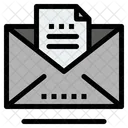 Dokumentenmail  Symbol