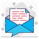 Dokumentenmail  Symbol