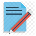 Dokument Papier Schreiben Symbol