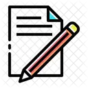 Dokument Papier Schreiben Symbol