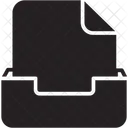 Dokument-Posteingang  Symbol