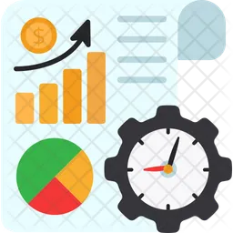 Dokument Zeitmanagement  Symbol