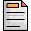 Dokumente Notizen Blatt Symbol