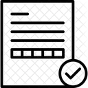 Dokumente Strategie Datei Datei Genehmigt Symbol