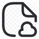 Papier Datei Notiz Icon