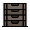 Dokumentenschublade  Symbol
