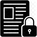 Dokumentenschutz  Symbol