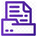 Dokumentenmappe Organizer Datei Symbol