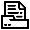 Dokumentenmappe Organizer Datei Symbol