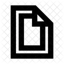 Dokument Rander Anschnitt Symbol