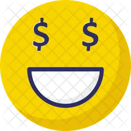 Dólar Emoji Icono