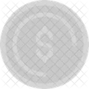 Dolar Moneda Moneda Icono