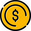Dolar Moneda Moneda Icono