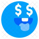 Dolar Dinero Emoji Icono