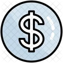 Dolar Cajero Moneda Icon