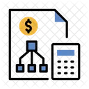 Dolar Diagrama De Flujo Negocios Icono