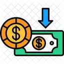 Dolar Dinero Ingresos Icon