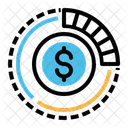 Estadounidense Dolar Dinero Icono