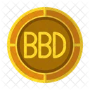 Dólar barbados bbd  Icono