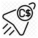 Dólar canadense  Ícone