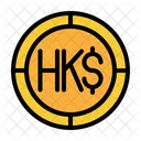 Dólar hong kong hkd  Ícone