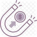 Dolar Magnetico Dinheiro Atrair Icon