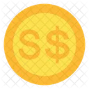 Dólar singapura  Ícone