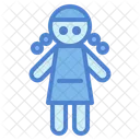Doll Girl Toy Icon