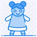 Doll Toy Plaything Icon