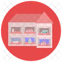 Doll House Toy Icon