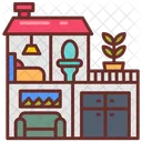 Doll House Toy House Icon