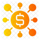 Dollar Decentralization Money Icon