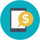 Dollar Bubble Mobile Icon