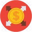 Dollar Arrows Business Icon