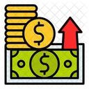 Dollar Up Money Icon