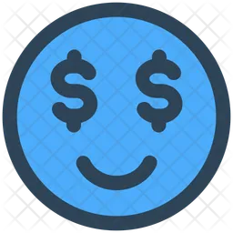 Dollar Emoji Icône