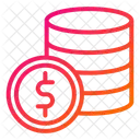 Dollar Coin Dollars Icon
