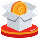 Dollar Coin Money Icon