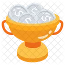 Dollar Coins Money Icon