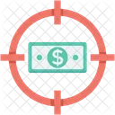 Dollar Earning Target Icon