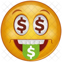 Dollar Emoji Icône