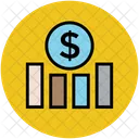 Dollar Graph Financial Icon