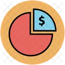 Dollar Sign Piechart Icon