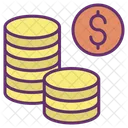 Mdollar Munzen Dollar Dollar Munzen Icon