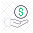 Dollar Care Money Icon