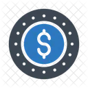 Dollar Coin Money Icon