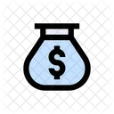 Dollar Beaker Flask Icon